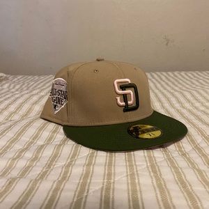 San Diego Padres Fitted Size 7 3/4
